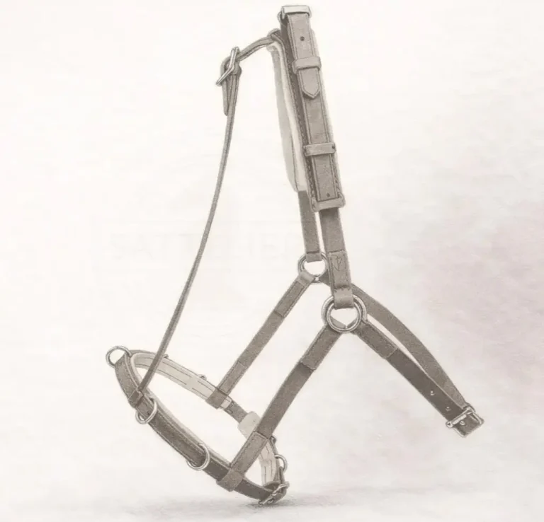 maßgefertigter Freigeist Zaum – traditionelles Zaumzeug aus Leder für individuell angepasste Pferdeausrüstung