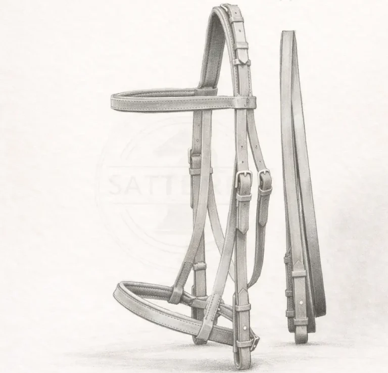Freigeist maßgefertigter Reitzaum aus Leder