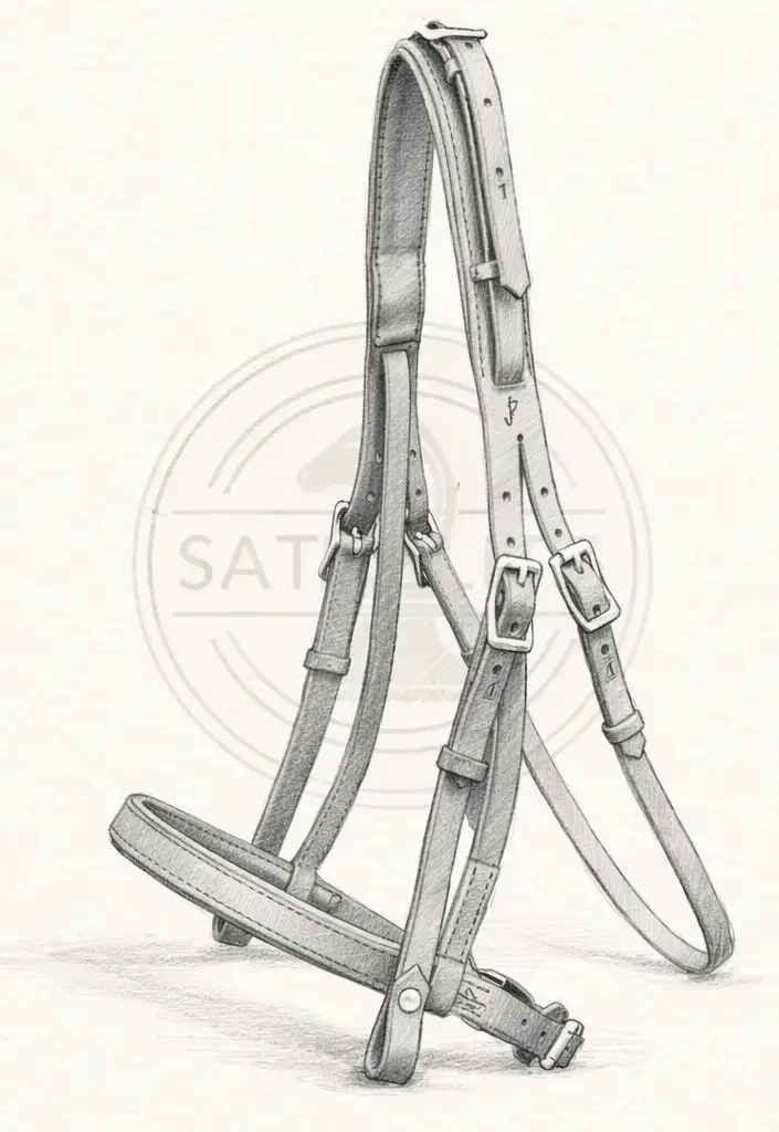 Freigeist Reitzaum mit klassischer Nasenbandführung