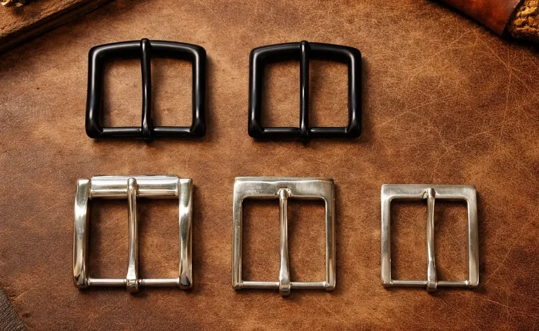 Gürtelschnallen aus Edelstahl und matt schwarz in 30, 35 und 40 mm Breite